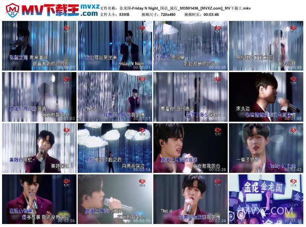 金龙国-Friday N Night_国语_流行_MD501436